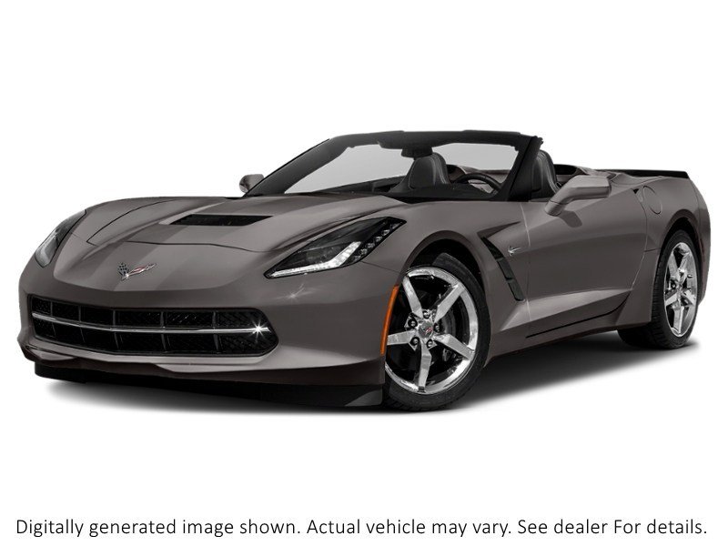2015 Chevrolet Corvette 2Dr Stingray Conv W/3Lt Shark Grey Metallic  Shot 4