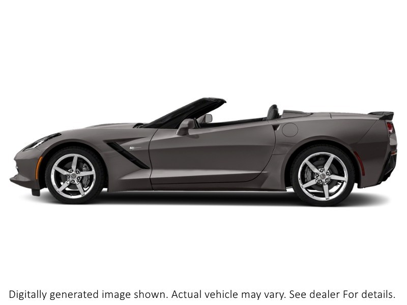 2015 Chevrolet Corvette 2Dr Stingray Conv W/3Lt Shark Grey Metallic  Shot 5