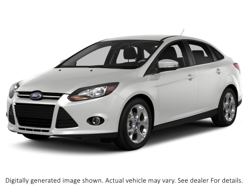 2014 Ford Focus 4Dr Sdn SE Oxford White  Shot 40
