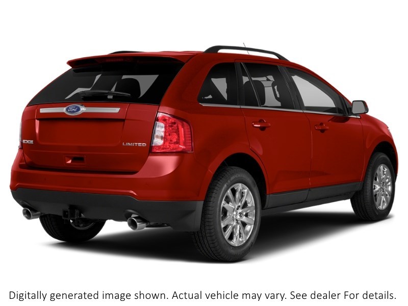 2014 Ford Edge 4Dr Limited AWD Ruby Red Metallic Tinted Clearcoat  Shot 2
