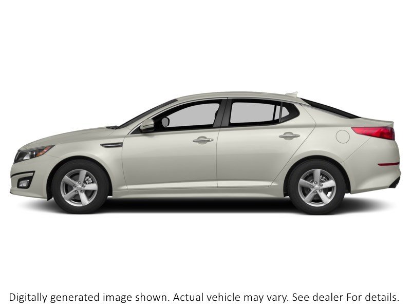 2015 Kia Optima 4Dr Sdn Auto LX Snow Pearl White  Shot 40