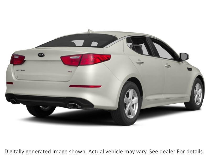 2015 Kia Optima 4Dr Sdn Auto LX Snow Pearl White  Shot 39