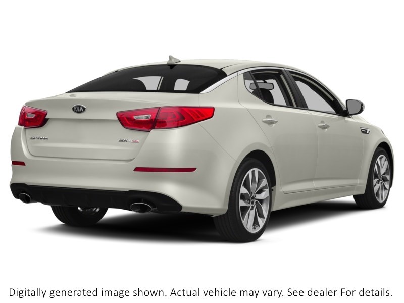 2014 Kia Optima 4Dr Sdn Auto Sx Turbo Snow Pearl White  Shot 2