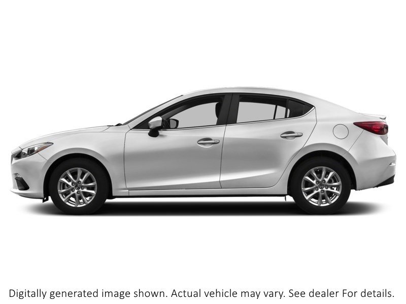 2015 Mazda Mazda3 4Dr Sdn Man Gs Snowflake White Pearl  Shot 9