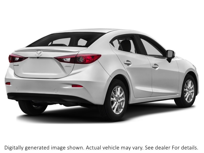 2015 Mazda Mazda3 4Dr Sdn Man Gs Snowflake White Pearl  Shot 12