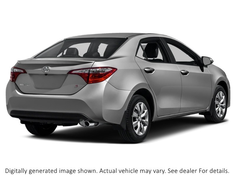 2014 Toyota Corolla 4Dr Sdn Man S Classic Silver Metallic  Shot 2