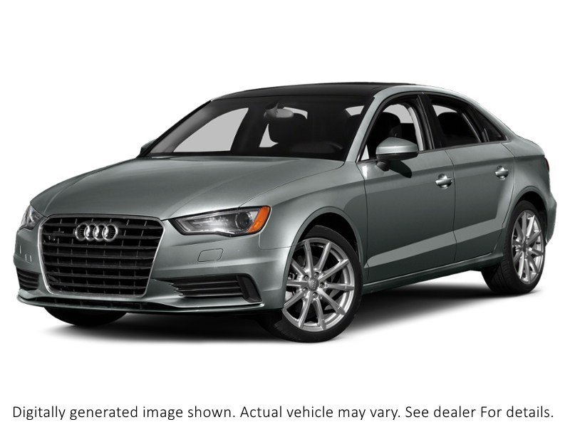 2015 Audi A3 4Dr Sdn Fronttrak 1.8T Komfort Monsoon Grey Metallic  Shot 10