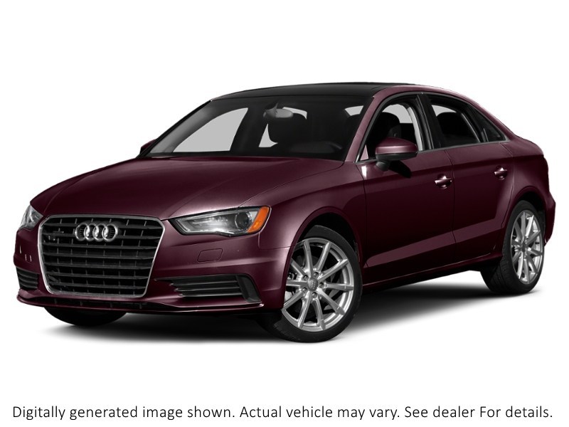 2015 Audi A3 4Dr Sdn Fronttrak 1.8T Komfort Shiraz Red Metallic  Shot 34