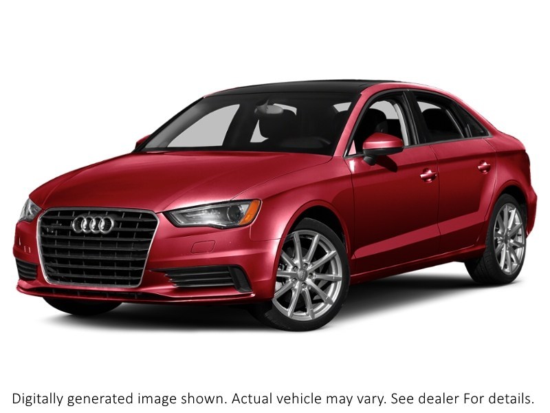 2015 Audi A3 4Dr Sdn Fronttrak 1.8T Komfort Brilliant Red  Shot 46