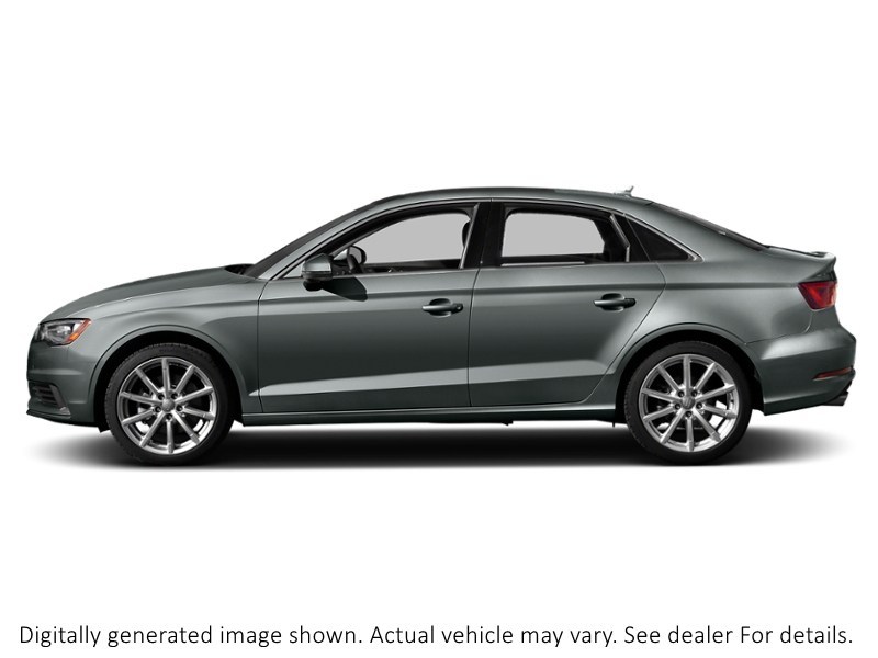 2015 Audi A3 4Dr Sdn Fronttrak 1.8T Komfort Monsoon Grey Metallic  Shot 9