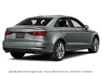 2015 Audi A3 4Dr Sdn Fronttrak 1.8T Komfort Monsoon Grey Metallic  Shot 12