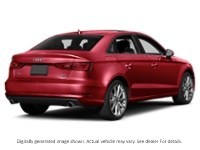 2015 Audi A3 4Dr Sdn Fronttrak 1.8T Komfort