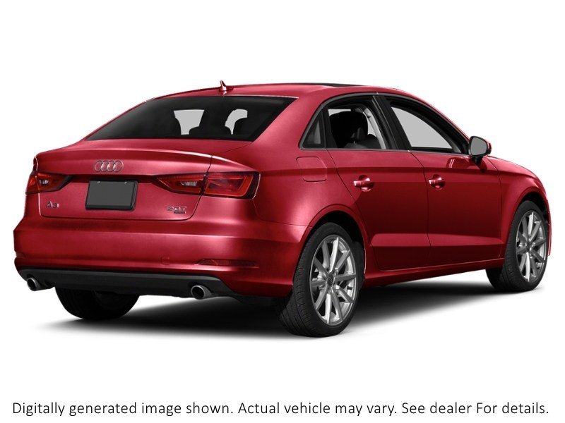2015 Audi A3 4Dr Sdn Fronttrak 1.8T Komfort Brilliant Red  Shot 48