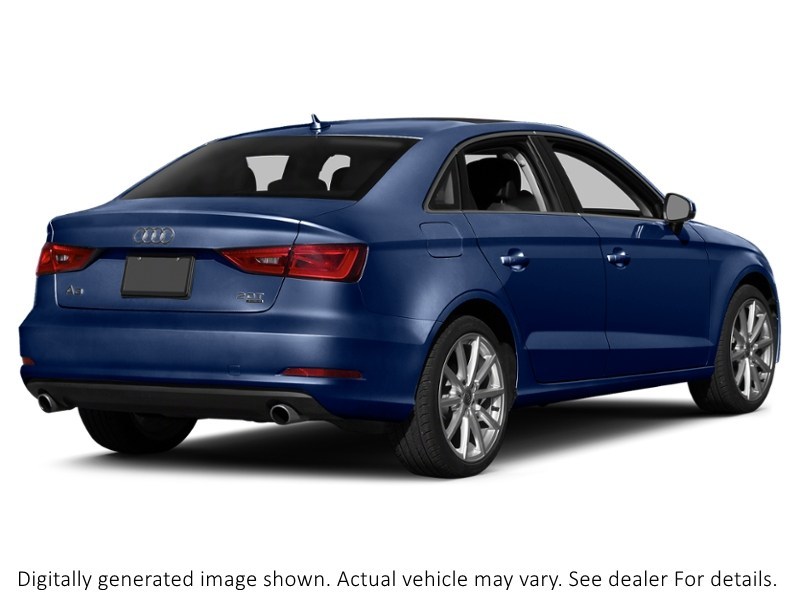 2015 Audi A3 4Dr Sdn Fronttrak 1.8T Komfort Scuba Blue Metallic  Shot 62