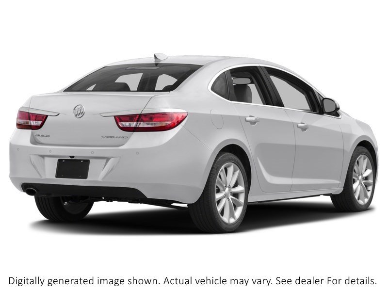 2015 Buick Verano 4Dr Sdn Leather Group Summit White  Shot 2