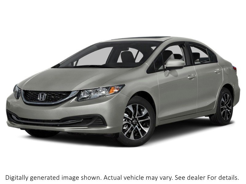 2015 Honda Civic Sedan 4Dr Auto EX Alabaster Silver Metallic  Shot 4