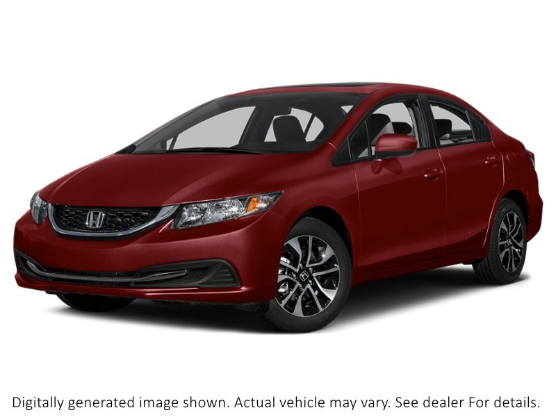 2015 Honda Civic Sedan 4Dr Auto EX Crimson Pearl  Shot 29