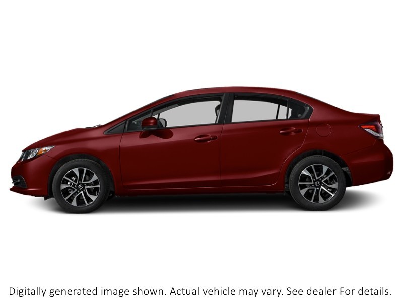 2015 Honda Civic Sedan 4Dr Auto EX Crimson Pearl  Shot 30