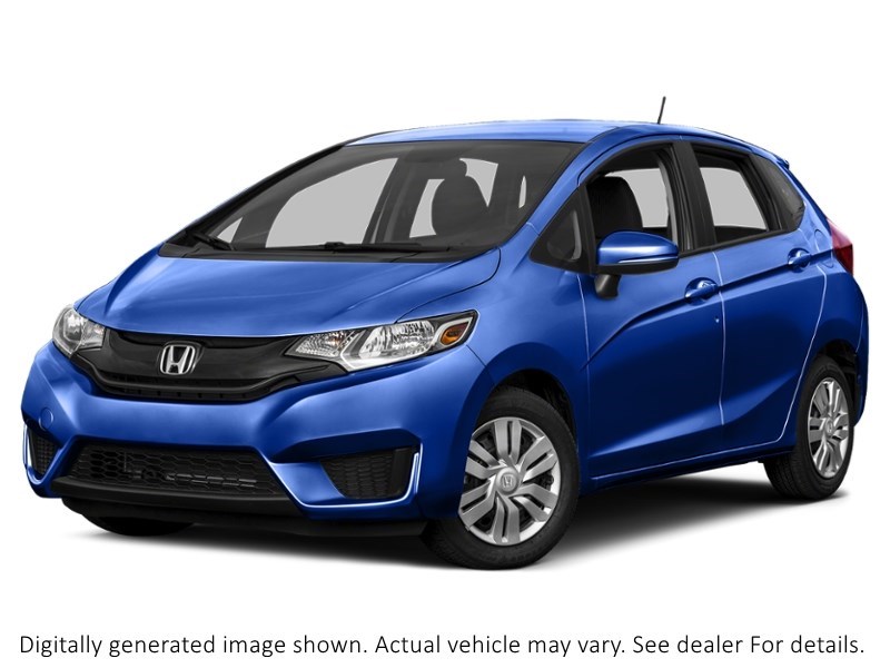 2015 Honda Fit 5Dr Hb Man LX Aegean Blue Metallic  Shot 5
