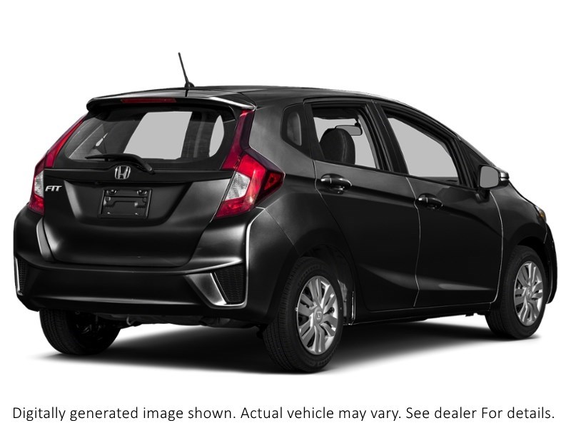 2015 Honda Fit 5Dr Hb Man LX Crystal Black Pearl  Shot 13