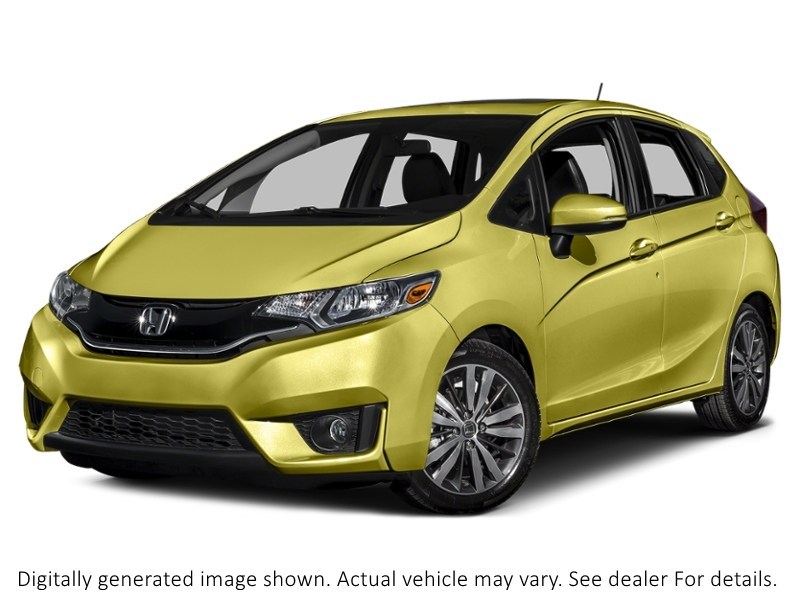 2015 Honda Fit 5Dr Hb CVT Ex-L Navi Mystic Yellow Pearl  Shot 34