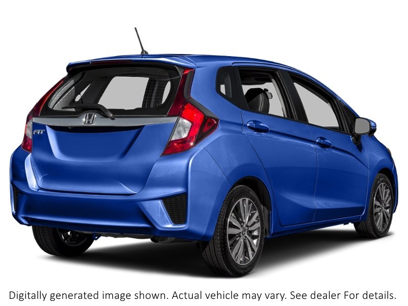 2015 Honda Fit 5Dr Hb CVT Ex-L Navi Aegean Blue Metallic  Shot 8