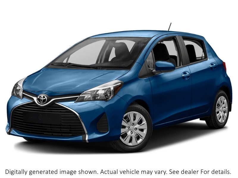2016 Toyota Yaris 5Dr Hb Auto LE Blue Streak Metallic  Shot 4
