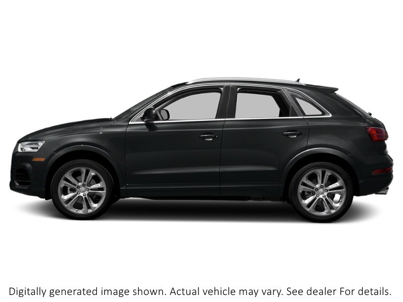 2018 Audi Q3 2.0 Tfsi Quattro Technik Tiptronic Mythos Black Metallic  Shot 3