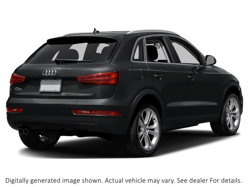 2018 Audi Q3 2.0 Tfsi Quattro Technik Tiptronic Mythos Black Metallic  Shot 2