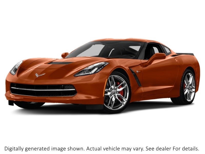 2015 Chevrolet Corvette 2Dr Stingray Z51 Cpe W/3Lt Daytona Sunrise Orange Metallic  Shot 22
