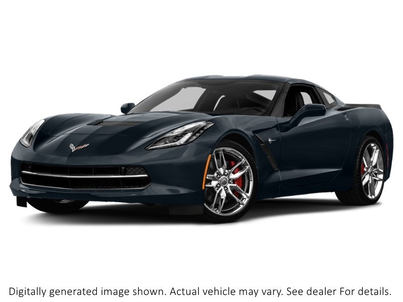 2015 Chevrolet Corvette 2Dr Stingray Z51 Cpe W/3Lt Night Race Blue Metallic  Shot 43