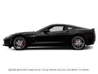 2015 Chevrolet Corvette 2Dr Stingray Z51 Cpe W/3Lt Black  Shot 3