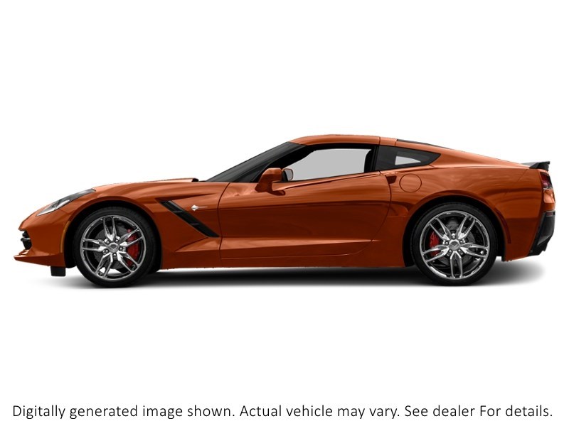 2015 Chevrolet Corvette 2Dr Stingray Z51 Cpe W/3Lt Daytona Sunrise Orange Metallic  Shot 23