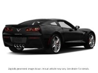 2015 Chevrolet Corvette 2Dr Stingray Z51 Cpe W/3Lt Black  Shot 2