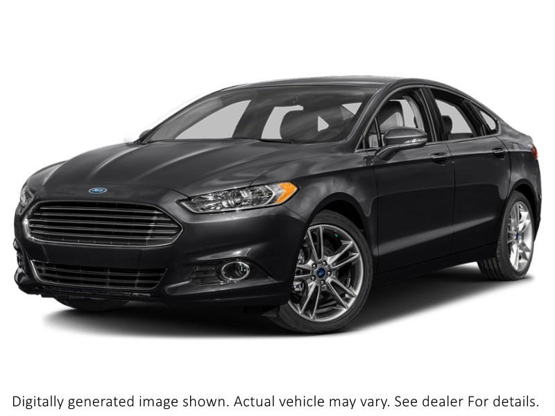 2016 Ford Fusion 4Dr Sdn Titanium AWD Shadow Black  Shot 1