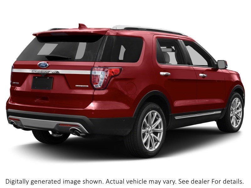 2016 Ford Explorer 4WD 4Dr Limited Ruby Red Metallic Tinted Clearcoat  Shot 38