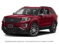 2017 Ford Explorer 4WD 4Dr Sport Ruby Red Metallic Tinted Clearcoat  Shot 1