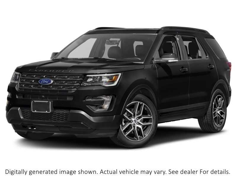 2017 Ford Explorer 4WD 4Dr Sport Shadow Black  Shot 7