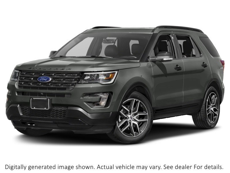 2017 Ford Explorer 4WD 4Dr Sport Magnetic Metallic  Shot 13