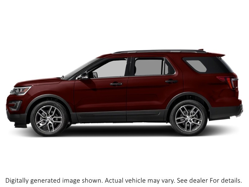 2016 Ford Explorer 4WD 4Dr Sport Bronze Fire Metallic Tinted Clearcoat  Shot 17