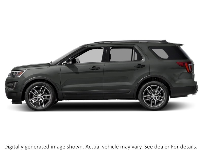 2017 Ford Explorer 4WD 4Dr Sport Magnetic Metallic  Shot 5