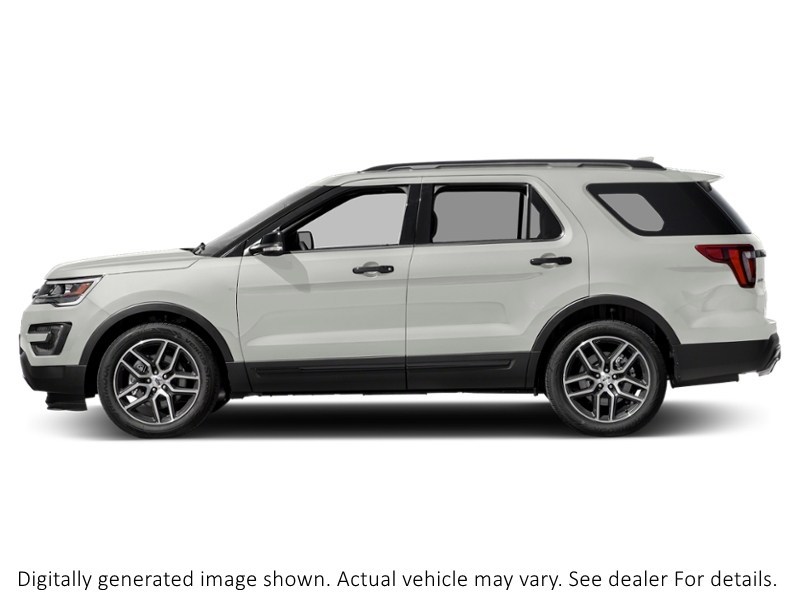 2016 Ford Explorer 4WD 4Dr Sport White Platinum Metallic Tri-Coat  Shot 29