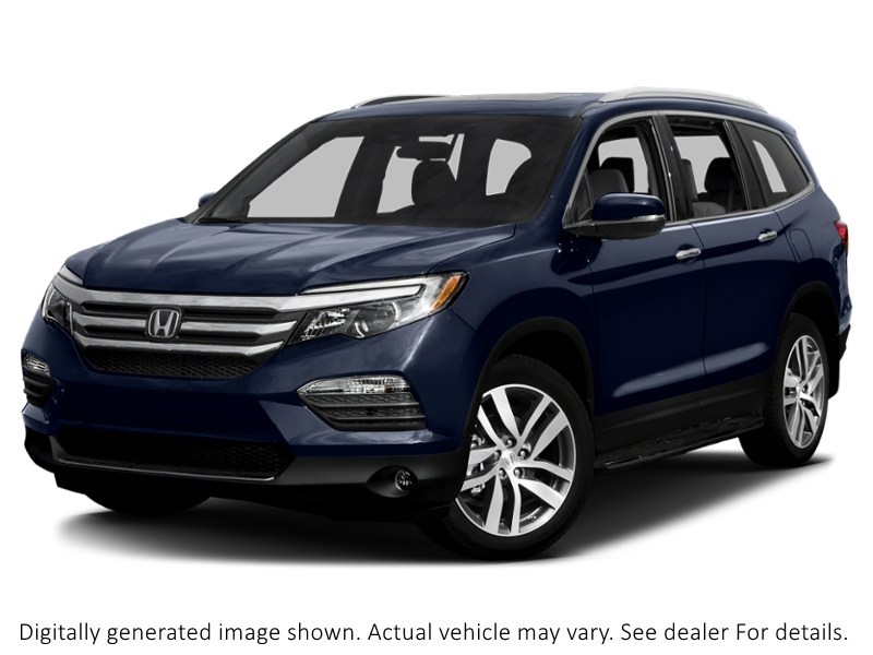 2016 Honda Pilot 4WD 4Dr Touring Obsidian Blue Pearl  Shot 4