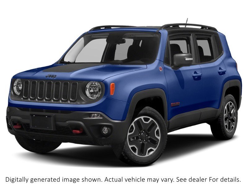 2016 Jeep Renegade 4WD 4Dr Trailhawk Jetset Blue  Shot 4