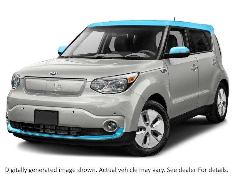 2017 Kia Soul Ev 5Dr Wgn Pearl White/Sky Blue Two-Tone  Shot 10