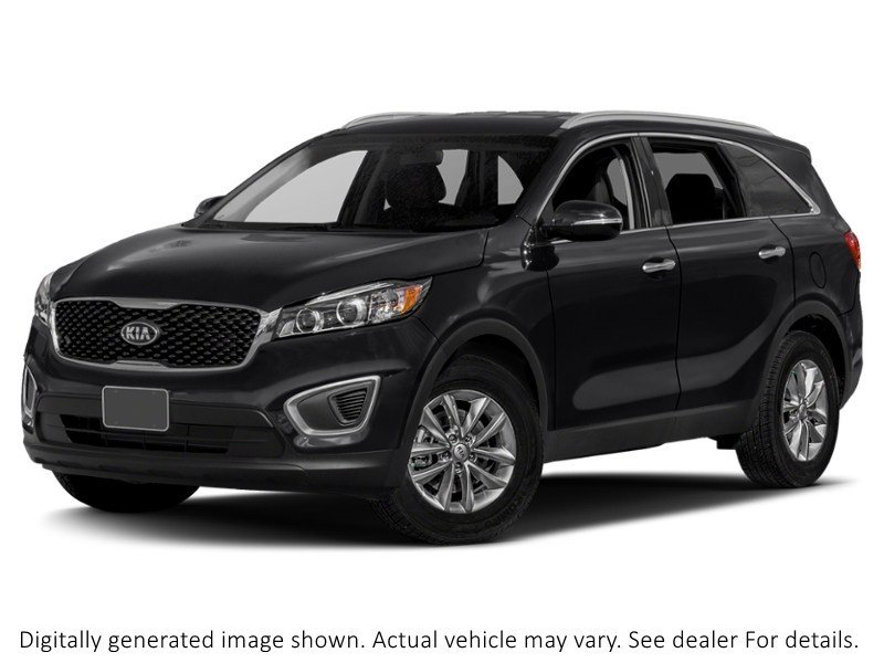 2018 Kia Sorento LX V6 AWD Ebony Black  Shot 1