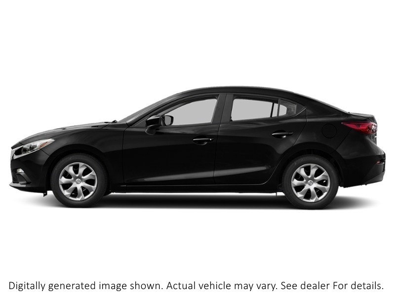 2016 Mazda Mazda3 4Dr Sdn Auto GX Jet Black Mica  Shot 3