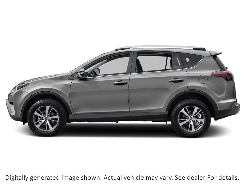 2017 Toyota Rav4 AWD 4Dr XLE Silver Sky Metallic  Shot 3