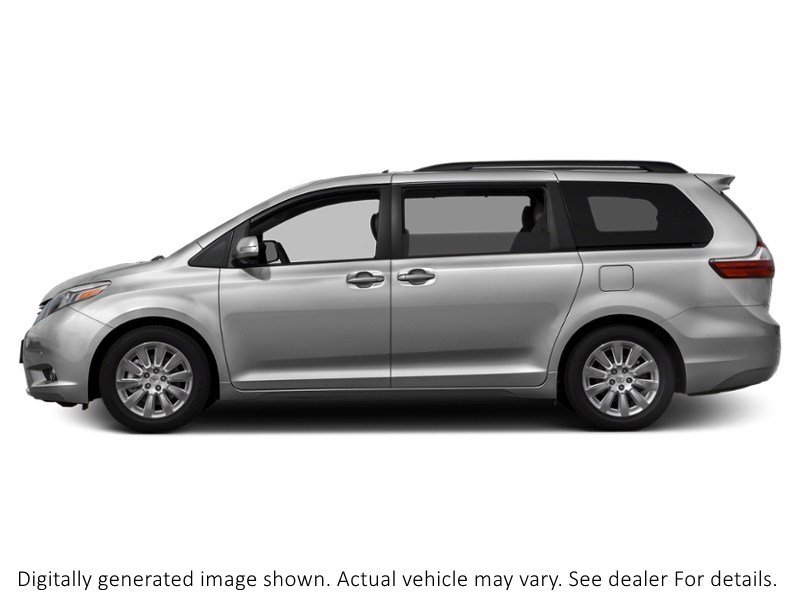 2015 Toyota Sienna 5Dr Limited 7-Pass FWD Silver Sky Metallic  Shot 3