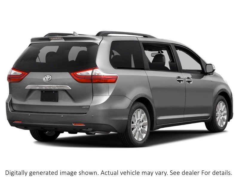 2015 Toyota Sienna 5Dr Limited 7-Pass FWD Silver Sky Metallic  Shot 2